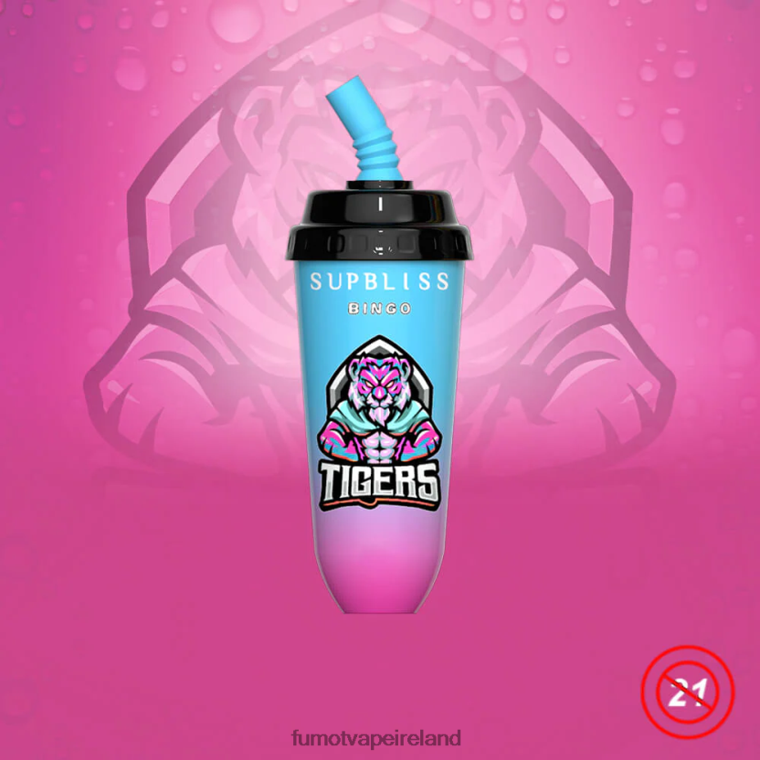 Fumot Supbliss Bingo 8000 Disposable Vape Pod Device - 16ML (1 Piece) T6F626401 | Fumot Ireland Lychee Cola